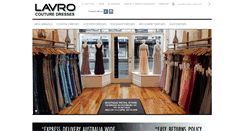 Desktop Screenshot of lavro.com.au